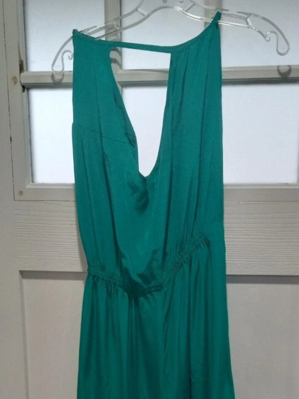 Vix Paula Hermanny Woman Sleeveless Maxi Silk Dress Size Large